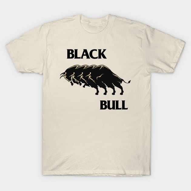 BLACK BULL BULLS T-Shirt by QinoDesign